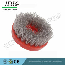 Carbide antigo do silicone e escova redonda Abrasvie para o granito